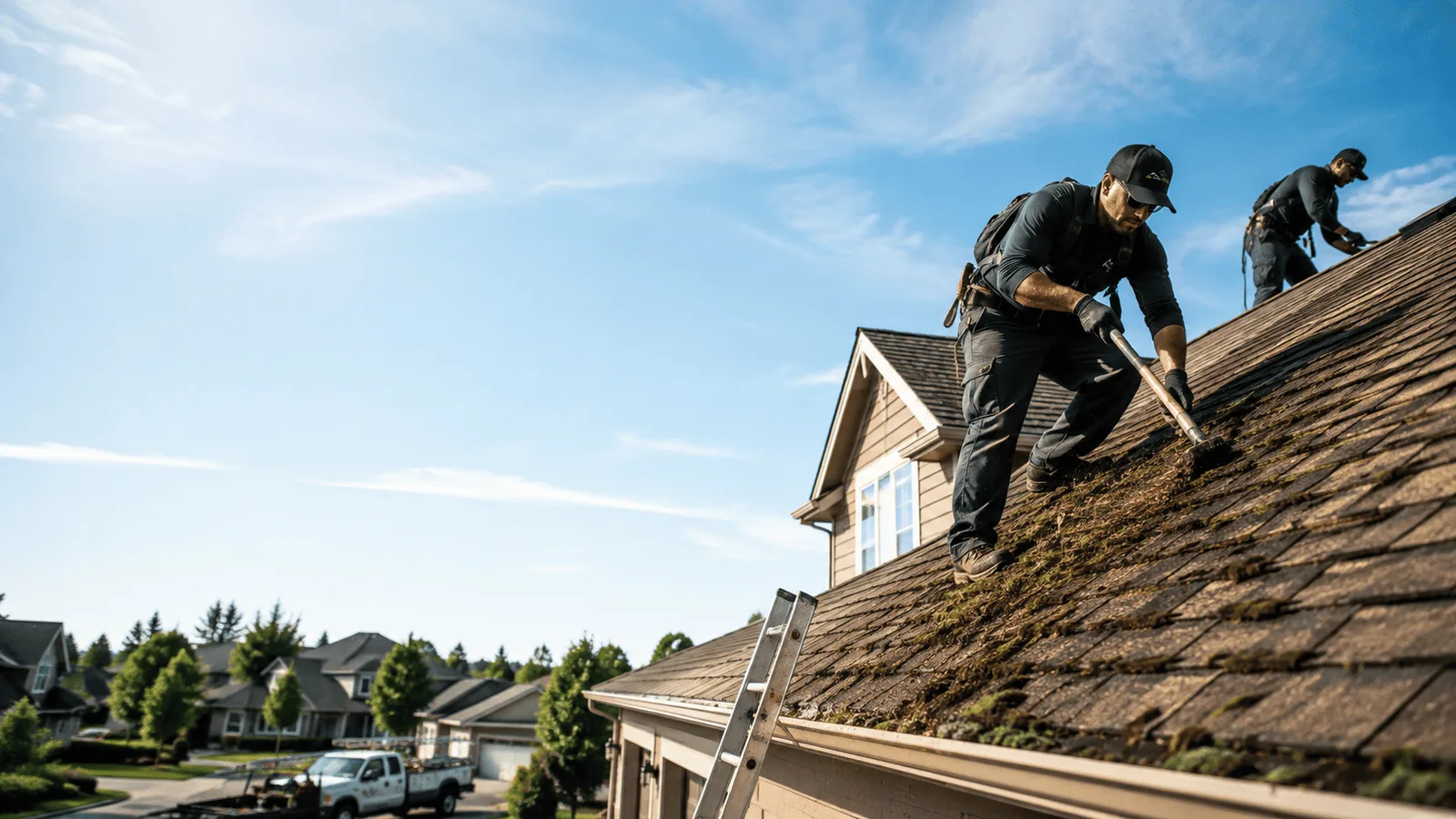 Roof Moss Removal in Sidney, OH near me